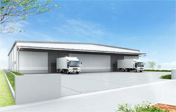 茨城稲敷 物流倉庫 Warehouse & Logistics Inashiki District, Ibaraki