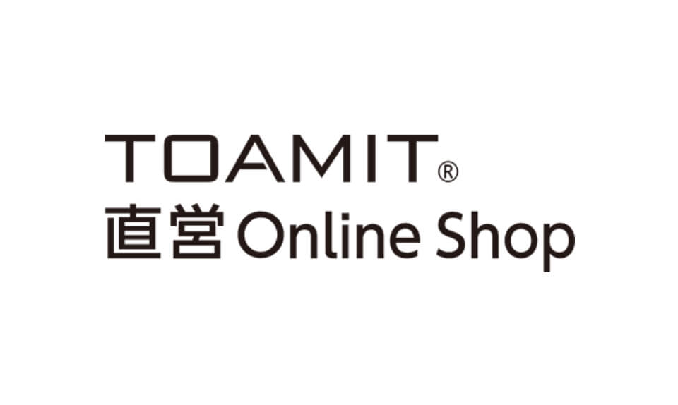 TOAMIT 直営 online shop ロゴ